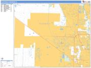 Palm Beach Gardens <br /> Wall Map <br /> Basic Style 2025 Map