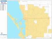 Sarasota <br /> Wall Map <br /> Basic Style 2025 Map