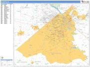 Augusta <br /> Wall Map <br /> Basic Style 2025 Map