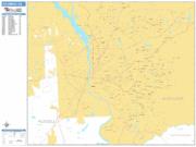 Columbus <br /> Wall Map <br /> Basic Style 2025 Map