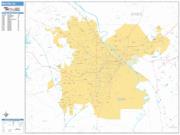 Macon <br /> Wall Map <br /> Basic Style 2025 Map