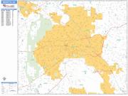 Marietta <br /> Wall Map <br /> Basic Style 2025 Map