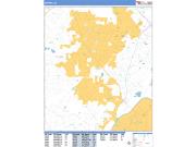 Smyrna <br /> Wall Map <br /> Basic Style 2025 Map