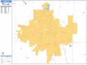 Ames <br /> Wall Map <br /> Basic Style 2025 Map