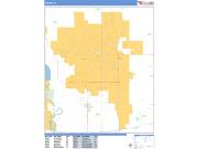 Ankeny <br /> Wall Map <br /> Basic Style 2025 Map