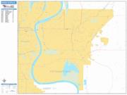 Council Bluffs <br /> Wall Map <br /> Basic Style 2025 Map