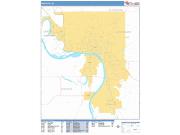 Sioux City <br /> Wall Map <br /> Basic Style 2025 Map