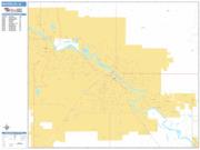 Waterloo <br /> Wall Map <br /> Basic Style 2025 Map