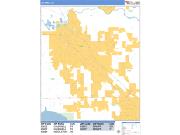 Caldwell <br /> Wall Map <br /> Basic Style 2025 Map