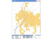 Idaho Falls <br /> Wall Map <br /> Basic Style 2025 Map