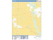 Des Plaines <br /> Wall Map <br /> Basic Style 2025 Map