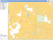 Hoffman Estates <br /> Wall Map <br /> Basic Style 2024 Map