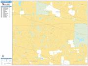 Schaumburg <br /> Wall Map <br /> Basic Style 2025 Map