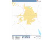 Bloomington <br /> Wall Map <br /> Basic Style 2025 Map