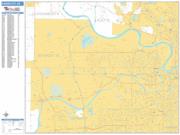 Kansas City <br /> Wall Map <br /> Basic Style 2025 Map