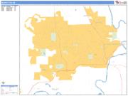 Manhattan <br /> Wall Map <br /> Basic Style 2025 Map