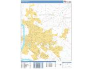 Baton Rouge <br /> Wall Map <br /> Basic Style 2025 Map