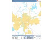 Monroe <br /> Wall Map <br /> Basic Style 2025 Map