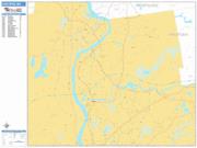 Chicopee <br /> Wall Map <br /> Basic Style 2025 Map