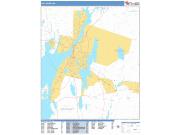 Fall River <br /> Wall Map <br /> Basic Style 2025 Map