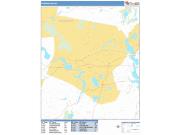 Framingham <br /> Wall Map <br /> Basic Style 2025 Map