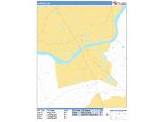 Lawrence <br /> Wall Map <br /> Basic Style 2025 Map
