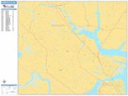 Somerville <br /> Wall Map <br /> Basic Style 2025 Map