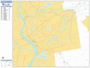 Springfield <br /> Wall Map <br /> Basic Style 2025 Map