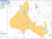Taunton <br /> Wall Map <br /> Basic Style 2025 Map