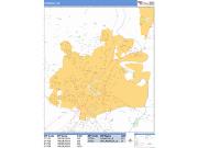 Frederick <br /> Wall Map <br /> Basic Style 2025 Map
