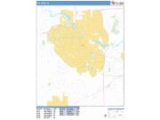 Ann Arbor <br /> Wall Map <br /> Basic Style 2025 Map