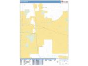 East Lansing <br /> Wall Map <br /> Basic Style 2025 Map