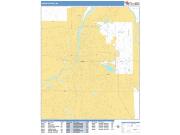 Grand Rapids <br /> Wall Map <br /> Basic Style 2025 Map