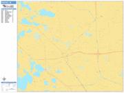 Pontiac <br /> Wall Map <br /> Basic Style 2025 Map