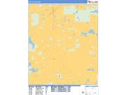 Apple Valley <br /> Wall Map <br /> Basic Style 2025 Map