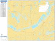 Bloomington <br /> Wall Map <br /> Basic Style 2025 Map