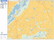 Eagan <br /> Wall Map <br /> Basic Style 2025 Map
