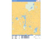 Maple Grove <br /> Wall Map <br /> Basic Style 2025 Map