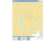 Minneapolis <br /> Wall Map <br /> Basic Style 2025 Map