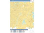Kansas City <br /> Wall Map <br /> Basic Style 2025 Map