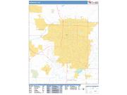 Springfield <br /> Wall Map <br /> Basic Style 2025 Map