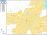 Jackson <br /> Wall Map <br /> Basic Style 2025 Map