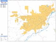Billings <br /> Wall Map <br /> Basic Style 2025 Map
