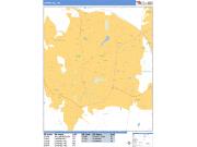 Chapel Hill <br /> Wall Map <br /> Basic Style 2025 Map