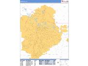 Greenville <br /> Wall Map <br /> Basic Style 2025 Map