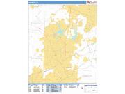 High Point <br /> Wall Map <br /> Basic Style 2025 Map