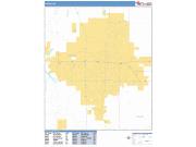 Fargo <br /> Wall Map <br /> Basic Style 2025 Map