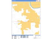 Bellevue <br /> Wall Map <br /> Basic Style 2025 Map
