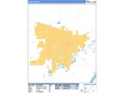 Grand Island <br /> Wall Map <br /> Basic Style 2025 Map
