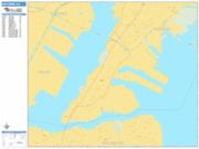 Bayonne <br /> Wall Map <br /> Basic Style 2025 Map